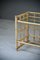 Bamboo Side Table with Glass Shelf, Image 4