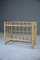 Bamboo Side Table with Glass Shelf 8