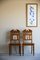 Victorian Oak Hall Chairs, Set of 2, Image 5