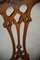 Chippendale Style Dining Chairs in Oak, Set of 6 4