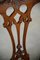 Chippendale Style Dining Chairs in Oak, Set of 6, Image 4