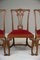 Chippendale Style Dining Chairs in Oak, Set of 6 7