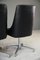 American Swivel Dining Chairs in Black Vinyl, Set of 4 9