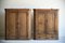 Early 20th Century Oak Hanging Cupboards, Set of 2 2