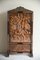 Arts & Crafts Copper and Tooled Leather Fire Screen 1