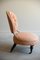 Victorian Pink Upholstered Bedroom Chair 10