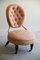 Victorian Pink Upholstered Bedroom Chair 6