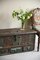 19th Century Middle Eastern Teak and Brass Bound Chest 4