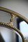 Großer ovaler Spiegel mit vergoldetem Rahmen, 19. Jh 5