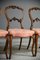 Antike Esszimmerstühle aus Nussholz, 6er Set 3