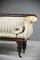 Early Victorian Mahogany Scroll End Sofa Settee, Image 3