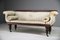 Early Victorian Mahogany Scroll End Sofa Settee, Image 1