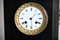 French Ebonised Mantel Clock, Image 10