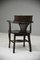 Antique Dark Oak Desk Chair, Image 3
