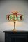 Miller Table Lamp with Glass Shade in the style of Tiffany 10