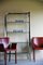Chrome and Glass Shelves Bookcase from Merrow Associates 10