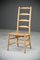 Arts & Crafts Ladder Back Rush Chair, Image 1
