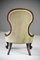 Victorian Spoon Back Lounge Chair, Image 4