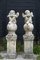 Terracotta Cherub Garden Sculptures, Set of 2 2