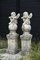Terracotta Cherub Garden Sculptures, Set of 2 1