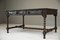 Late 19th Century Anglo Indian Carved Padouk Library Table 46