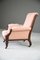Viktorianischer Sessel aus geschnitztem Mahagoni 2