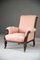 Viktorianischer Sessel aus geschnitztem Mahagoni 1