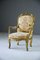 Louis XV Style French Gilt Chair 1