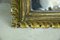 Antique Rectangular Gilt Mirror 3