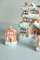 House Money Boxes from Staffordshire, Set of 3 4
