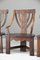 Arts & Crafts Carved Oak Chairs, Set of 6, Image 6