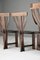 Arts & Crafts Carved Oak Chairs, Set of 6, Image 10