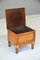 Victorian Birds Eye Maple Step Commode, Image 6