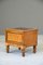 Victorian Birds Eye Maple Step Commode, Image 11
