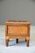 Victorian Birds Eye Maple Step Commode, Image 4
