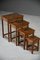 Tables Gigognes, Chine, Set de 4 7