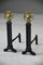 Wrought Iron Andirons, Set of 2 10