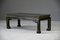 Large Chinoiserie Black Lacquer Coffee Table, Image 9