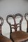 Sillas de comedor victorianas de palisandro de Richard Charles. Juego de 4, Imagen 6