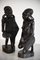 Grandes Figurines Tribales Sculptées, Set de 2 3