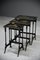 Black Lacquer Nesting Tables, Set of 3, Image 4