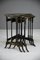 Black Lacquer Nesting Tables, Set of 3 11