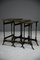 Black Lacquer Nesting Tables, Set of 3 6