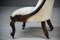 Antique Victorian Rosewood Armchair, Image 6