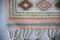 Small Pink Wool Rug 10