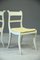 Regency Style Painted Dining Chairs, Set of 2 10