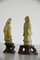 Antique Chinese Soapstone Figures, Set of 2 11