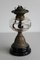Victorian Brass & Glass Oil Lamp 2