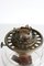 Victorian Brass & Glass Oil Lamp 5