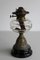 Victorian Brass & Glass Oil Lamp 9